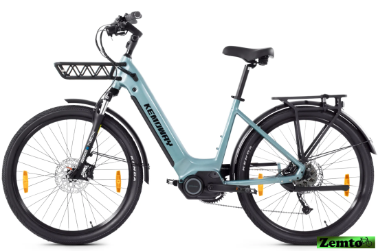 Preview: Damen E-Bike Kemoway City K5, 110NM, 720WH, blau